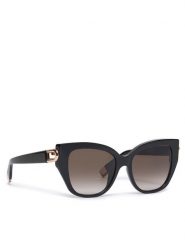 Furla Okulary przeciwsłoneczne WD00124 A.0116 O6000 Czarny. Czarne okulary przeciwsłoneczne Furla, bez wzorów, z tworzywa sztucznego. Za 789.99 zł.