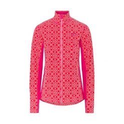 Damski polar Kari Traa Thalena. Czerwone bluzy z polaru Kari Traa, bez wzorów, z polaru. Za 346.50 zł.