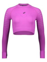 Asics Koszulka funkcyjna "Seamless" w kolorze różowym rozmiar: L. Różowe t-shirty sportowe ASICS, l, bez wzorów, z materiału, bez ramiączek, outdoorowe. Za 83.62 zł.