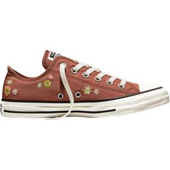 Buty sportowe Converse Chuck Taylor All Star. Brązowe buty treningowe Converse, bez wzorów, z materiału, bez zapięcia. Za 490.00 zł.