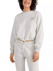 Bluza damska O'Neill Cube Crew. Szare bluzy z kapturem O'Neill, m, bez wzorów, z bawełny, bez kaptura, trekkingowe. Za 199.00 zł.