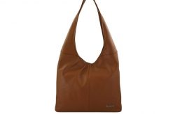 Worek skórzany BARBERINI'S j. brązowy 994-12. Brązowe shopper bag Barberinis, bez wzorów, ze skóry, biznesowe, duże, bez dodatków. Za 259.99 zł.