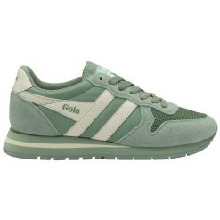 Sznurowane trampki damskie Gola Daytona 88. Białe trampki Gola, bez wzorów, z dresówki, retro, bez zapięcia. Za 417.00 zł.