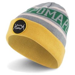 Puma Czapka Basketball Classic 02357002. Żółte czapki zimowe Puma, bez wzorów, z poliesteru, klasyczne. Za 64.99 zł.