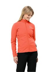 Jack Wolfskin Kurtka polarowa "Taunus" w kolorze pomarańczowym rozmiar: XL. Pomarańczowe kurtki Jack Wolfskin, xl, bez wzorów, z polaru, bez kaptura. Za 194.38 zł.