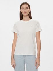 Tommy Hilfiger T-Shirt 1985 WW0WW37877 Biały Regular Fit. Białe t-shirty Tommy Hilfiger, m, bez wzorów, z bawełny, bez kołnierzyka, bez ramiączek. Za 119.99 zł.