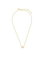 Coach Naszyjnik Pearl Signature C Pendant Necklace 37341916GLD651 Złoty. Żółte naszyjniki Coach, z tworzywa sztucznego, metalowe. Za 349.99 zł.