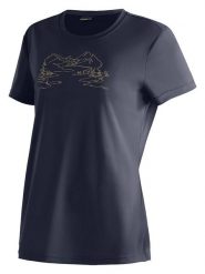 Maier Sports Koszulka funkcyjna "Wilma" w kolorze granatowym rozmiar: 38. Niebieskie t-shirty sportowe Maier Sports, bez wzorów, z materiału, bez ramiączek, outdoorowe. Za 104.89 zł.