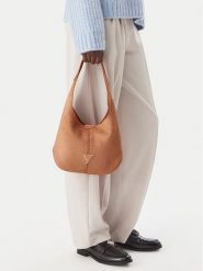 Guess Torebka J6BZ07 W3970 Beżowy. Brązowe torebki klasyczne Guess, z aplikacjami, bez dodatków. Za 264.99 zł.
