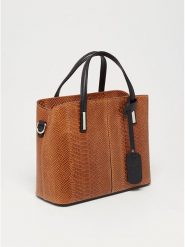 Victor & Hugo Paris Skórzana torebka "Rafa" w kolorze jasnobrązowym - 32 x 25 x 13,5 cm rozmiar: onesize. Brązowe torebki klasyczne Victor & Hugo Paris, bez wzorów, z materiału, przez ramię, bez dodatków. Za 260.99 zł.