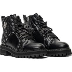 Botki skórzane damskie czarne Liu Jo Pink 164. Czarne botki Liu Jo, bez wzorów, z tkaniny, młodzieżowe, bez obcasa, bez zapięcia. Za 494.99 zł.