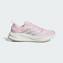 BUTY DO BIEGANIA SUPERNOVA EASE 2 W. Czerwone buty do biegania adidas, bez wzorów, z gumy, bez zapięcia, do biegania. Za 399.00 zł.