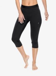 Legginsy termoaktywne damskie Peak Performance Spirit Short John. Czarne legginsy Peak Performance, bez wzorów, z elastanu, sportowe. Za 192.49 zł.