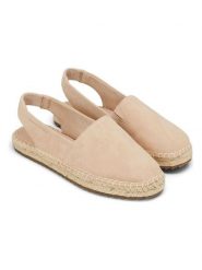 Marc O´Polo Skórzane espadryle w kolorze kremowym rozmiar: 39. Brązowe espadryle bez wzorów, bez obcasa. Za 267.95 zł.
