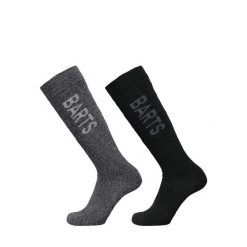 Skarpety narciarskie Barts Basic (x2). Czarne skarpetki Barts, bez wzorów, z materiału. Za 127.50 zł.