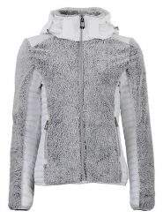 Peak Mountain Kurtka polarowa "Amarant" w kolorze szarym rozmiar: L. Szare kurtki Peak Mountain, l, bez wzorów, z polaru, bez kaptura. Za 207.45 zł.