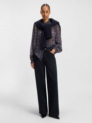 Hugo Boss Orange Dżinsy - Comfort fit - w kolorze granatowym rozmiar: W33/L30. Niebieskie jeansy Hugo Boss Orange, l, z aplikacjami, ze skóry, klasyczne, z podwyższonym stanem. Za 231.68 zł.