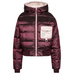 Kurtka Converse Reversible Utility Puffer, Kobiety. Fioletowe kurtki Converse, l, bez wzorów, z poliesteru, bez kaptura. Za 790.00 zł.