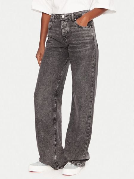 Roxy Jeansy Milla ERJDP03312 Szary Wide Leg. Szare jeansy Roxy, bez wzorów, z bawełny. Za 246.99 zł.