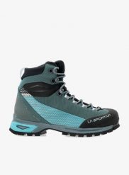 Buty trekkingowe damskie La Sportiva Trango Trk GTX. Niebieskie buty trekkingowe La Sportiva, bez wzorów, z gore-texu, bez zapięcia, trekkingowe, gore-tex. Za 1,095.59 zł.