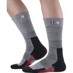 Skarpetki Monnet Jarrette Comfort. Szare skarpetki MONNET, bez wzorów. Za 163.50 zł.