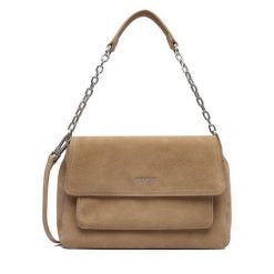 Torebka GINO ROSSI. Brązowe torebki klasyczne Gino Rossi, bez wzorów, klasyczne, bez dodatków. Za 399.99 zł.