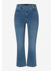 More & More Dżinsy - Flared fit - w kolorze niebieskim rozmiar: 38. Niebieskie jeansy More & More, z aplikacjami, ze skóry, klasyczne. Za 122.09 zł.