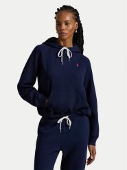 Polo Ralph Lauren Bluza 211971698002 Granatowy Regular Fit. Niebieskie bluzy Polo Ralph Lauren, s, bez wzorów, bez kaptura. Za 859.99 zł.