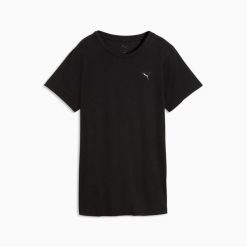 Koszulka sportowa damska Puma PUMATECH SENSE. Czarne t-shirty sportowe Puma, bez wzorów, z bawełny, bez ramiączek, do biegania. Za 155.70 zł.