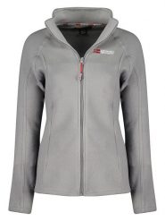 Geographical Norway Kurtka polarowa "Tug" w kolorze jasnoszarym rozmiar: XXL. Szare kurtki Geographical Norway, xxl, bez wzorów, z polaru, bez kaptura. Za 74.46 zł.