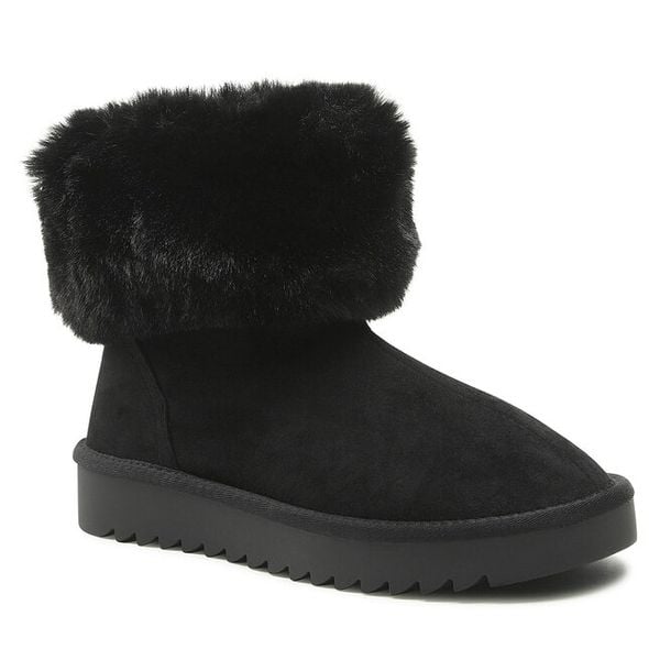 Śniegowce Jenny Fairy. Czarne śniegowce Jenny Fairy, bez wzorów, bez zapięcia. Za 159.99 zł.