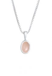 Elli PREMIUM Damski wisiorek z kamieniem szlachetnym Basic ponadczasowy z kwarcem różowym w srebrze próby 925 Sterling Silver Naszyjniki 1 ct. Czerwone naszyjniki Elli PREMIUM, z materiału, z kwarcem, srebrne. Za 283.99 zł.