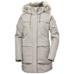 Parka dla kobiet Helly Hansen Coastal. Brązowe płaszcze Helly Hansen, na zimę, bez wzorów, bez kaptura. W wyprzedaży za 771.00 zł.