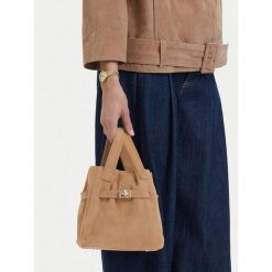Torebka GINO ROSSI. Brązowe torebki klasyczne Gino Rossi, bez wzorów, bez dodatków. Za 329.99 zł.