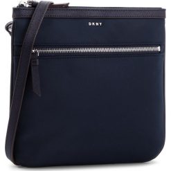 Torebka DKNY - Kaden- Zip Crossbody R81EE397 Navy NVY. Niebieskie listonoszki DKNY, bez wzorów, z materiału, bez dodatków. W wyprzedaży za 269.00 zł.