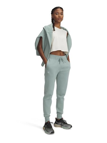 Under Armour Spodnie dresowe w kolorze turkusowym rozmiar: M. Niebieskie spodnie dresowe Under Armour, bez wzorów, z dresówki. Za 114.44 zł.