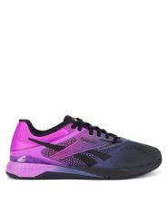 Reebok Buty na siłownię NANO X5 100212599 Czarny. Czarne buty treningowe Reebok, bez wzorów, z materiału, bez zapięcia, na fitness i siłownię. Za 599.99 zł.