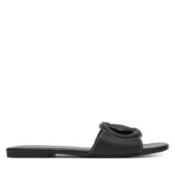 Klapki Call It Spring. Czarne klapki Call it Spring, bez wzorów, bez obcasa, bez zapięcia. Za 139.99 zł.