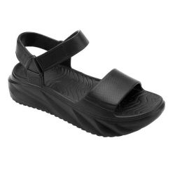 Sandały damskie Holster CloudNine. Czarne sandały HOLSTER, bez wzorów, bez obcasa, bez zapięcia. Za 289.00 zł.