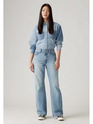 Levi's Dżinsy - Comfort fit - w kolorze błękitnym rozmiar: W30/L31. Niebieskie jeansy Levi's, l, z aplikacjami, klasyczne, z podwyższonym stanem. Za 152.95 zł.