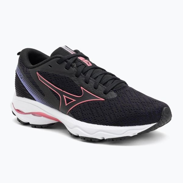 Buty do biegania damskie Mizuno Prodigy 6. Czarne buty do biegania Mizuno, bez wzorów, bez zapięcia, do biegania. Za 289.99 zł.