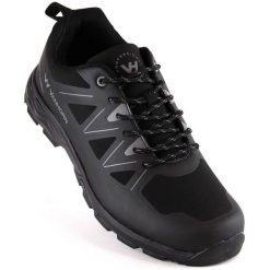 Buty trekkingowe Vanhorn W WOL167A czarne. Czarne buty trekkingowe z materiału, bez zapięcia. W wyprzedaży za 239.49 zł.