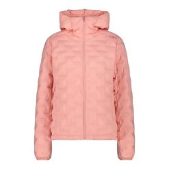 Damska kurtka z kapturem CMP. Czerwone kurtki narciarskie CMP, bez wzorów, z puchu, z kapturem, narciarskie. Za 675.50 zł.