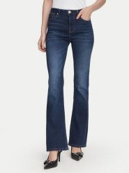 Guess Jeansy W6YA0L D1335 Granatowy Boot Fit. Niebieskie jeansy Guess, l, z aplikacjami, z bawełny. Za 524.99 zł.