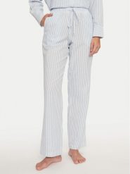 Hunkemöller Spodnie piżamowe 206511 Niebieski Regular Fit. Niebieskie piżamy Hunkemöller, s, bez wzorów, z bawełny, bez kołnierzyka, bez ramiączek. Za 89.99 zł.