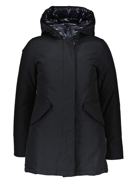 Woolrich Kurtka puchowa w kolorze granatowym rozmiar: S. Niebieskie kurtki Woolrich, s, bez wzorów, z puchu, bez kaptura. Za 2,524.95 zł.