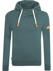 Westfjord Bluza "Askja" w kolorze morskim rozmiar: XL. Zielone bluzy Westfjord, xl, z aplikacjami, z bawełny, z kapturem. Za 143.95 zł.