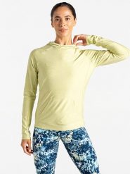 Dare 2b Bluza sportowa "Sprint City" w kolorze żółtym rozmiar: 34. Żółte bluzy z kapturem Dare 2b, bez wzorów, z materiału, bez kaptura, do biegania. Za 70.57 zł.