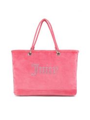 Juicy Couture Torebka BEJXT5463WPO Różowy. Czerwone torebki klasyczne Juicy Couture, bez wzorów, bez dodatków. Za 349.99 zł.