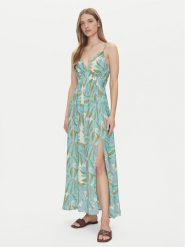 ONLY Sukienka letnia Ayo 15349299 Zielony Regular Fit. Zielone sukienki ONLY, xl, bez wzorów, z wiskozy, bez kołnierzyka, bez ramiączek. Za 179.99 zł.